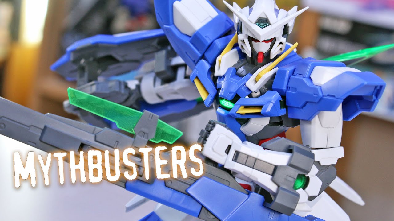 P-Bandai MG Gundam Exia Repair III — распаковка и обзор
