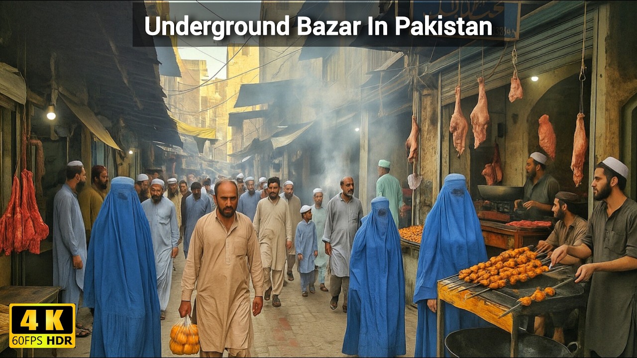 🇵🇰 The Pakistan's Ancient Underground Bazaar | Landi Kotal Bazar | Khyber Agency