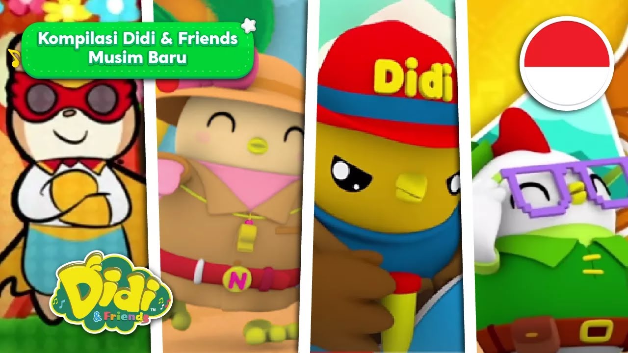 Kompilasi Kisah Didi & Friends Musim Baru | Lagu Anak-Anak Indonesia | Didi & Friends Indonesia