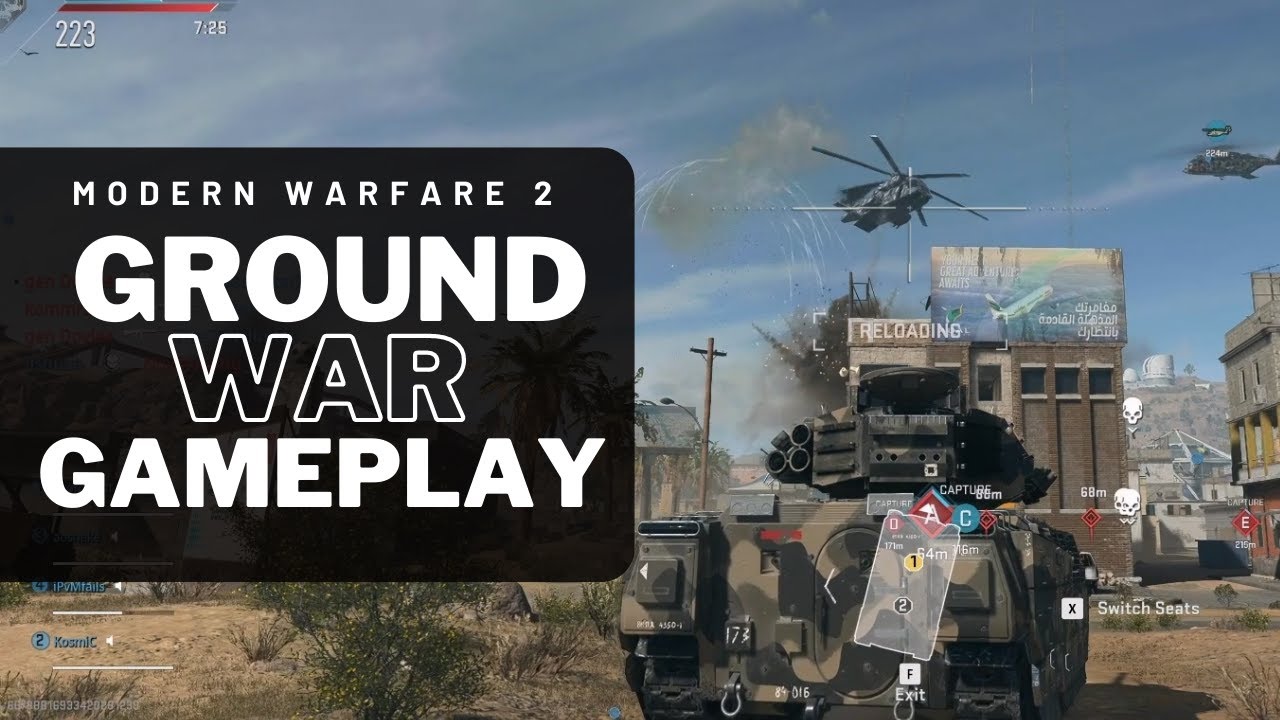 Call of Duty Modern Warfare 2 - 30 minutes of Ground War Action