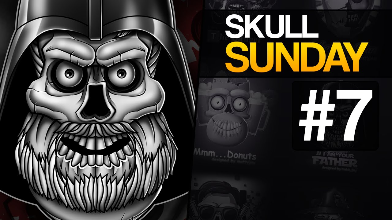Skull Sunday Ep. 7 - George Lucas (SpeedArt)