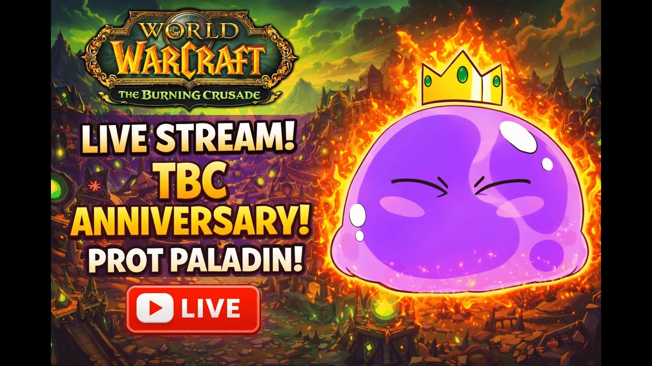 Day 71/365 — WoW TBC Anniversary | Almost 50, Chill Grind & Good Vibes