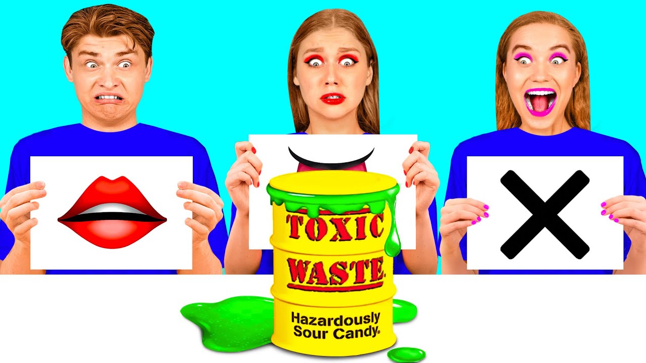 Откуси Лизни или Ничего Челлендж | Потрясающие Кухонные Хитрости от DaRaDa Challenge