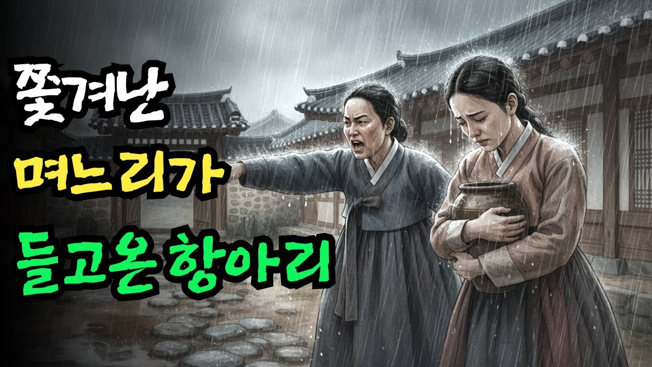 남편 죽자 항아리 들고 쫓겨난 며느리 ㅣ야담 민담 설화 옛날이야기 전설