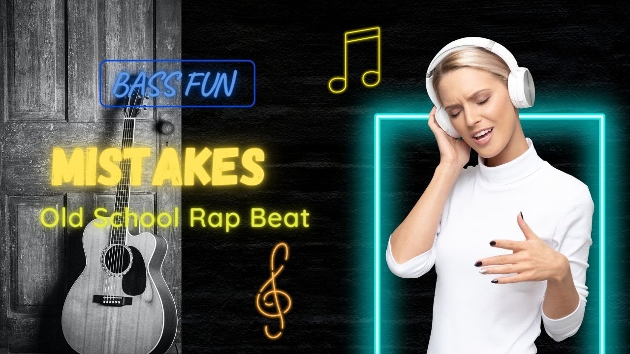 Mistakes | Old School Rap Beat | HipHop/Rap Instrumental/Beat(Bass Fun)