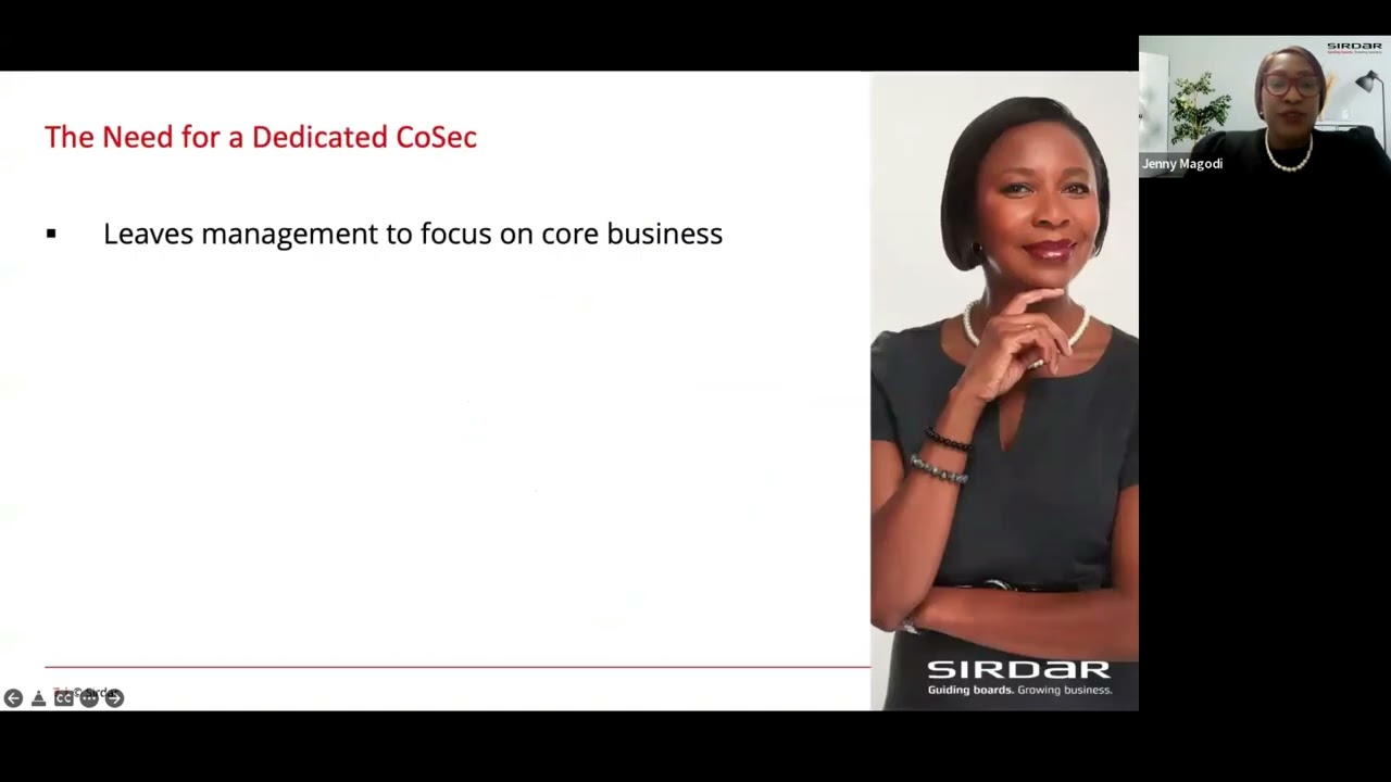 Unlocking the True Value the CoSec