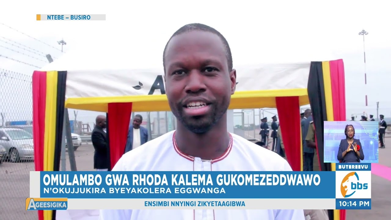 Gibadde Miranga na Biwoobe nga Omulambo gwa Rhoda Kalema Gutuuka ku Kisaawe Entebbe