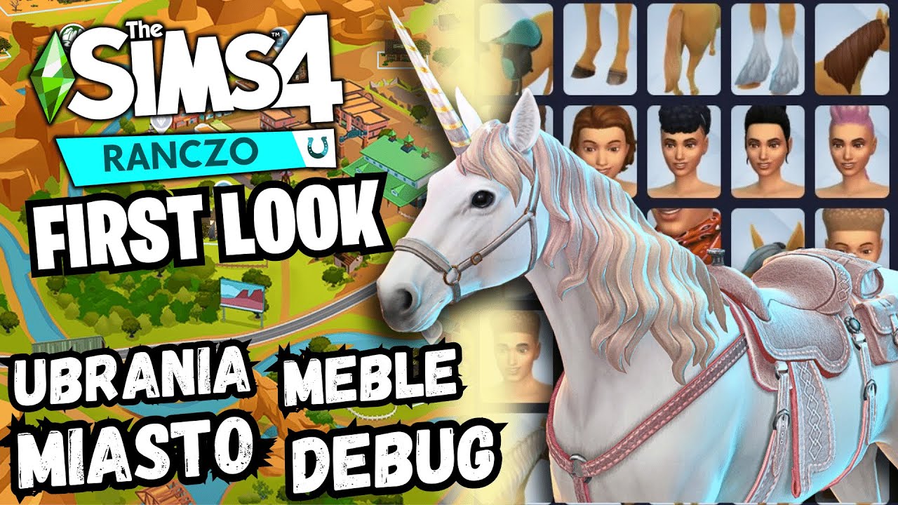 The Sims 4 RANCZO! 🐎 WSZYSTKO o nowym dodatku! 🦄