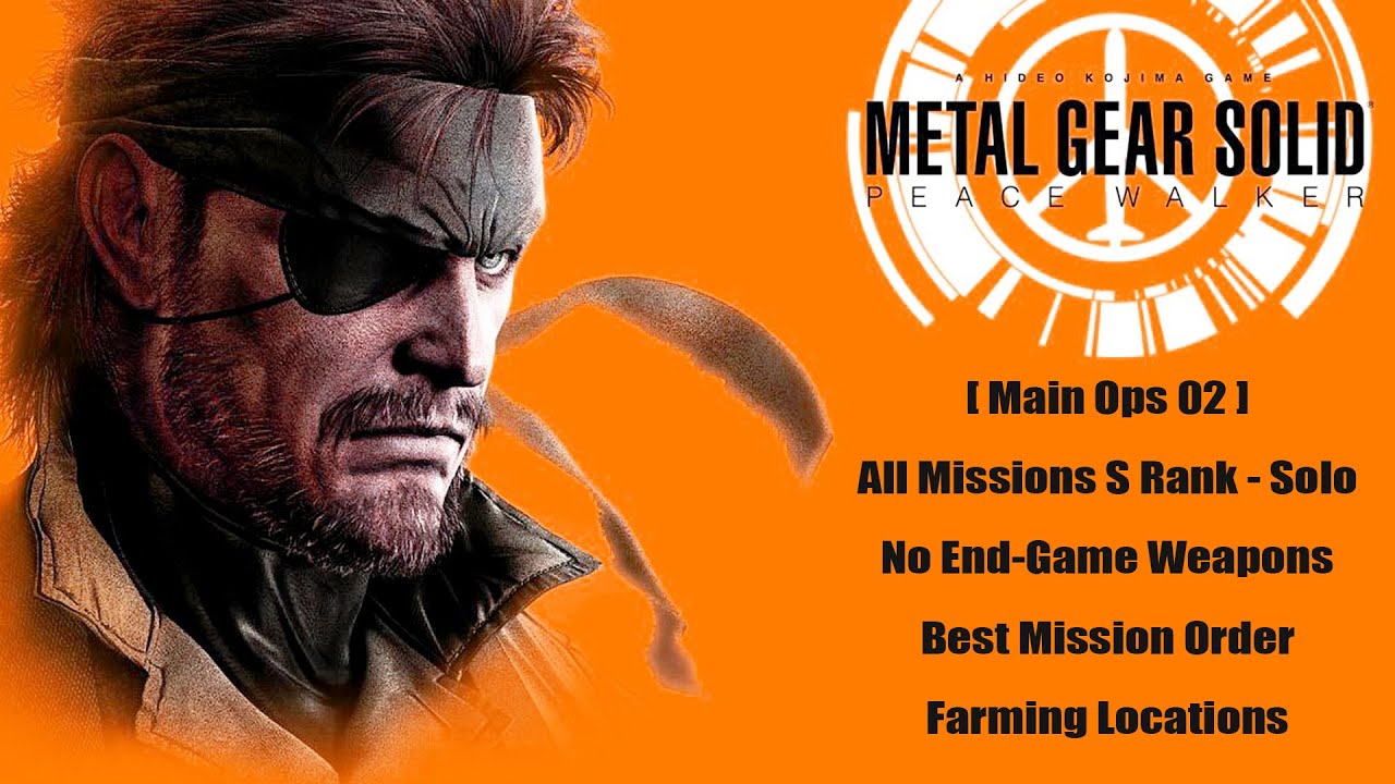 Metal Gear Solid Peace Walker - Ep.003 - [ Main Ops 02 ] - Contact the Sandinista Commander - S Rank