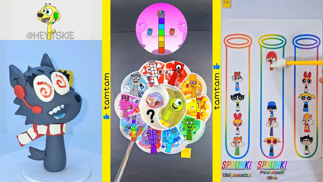 Sprunki 🎵 Best Mixing Colors 🌈 Clay 🟡 Draw ✍️ Challenge 🧩