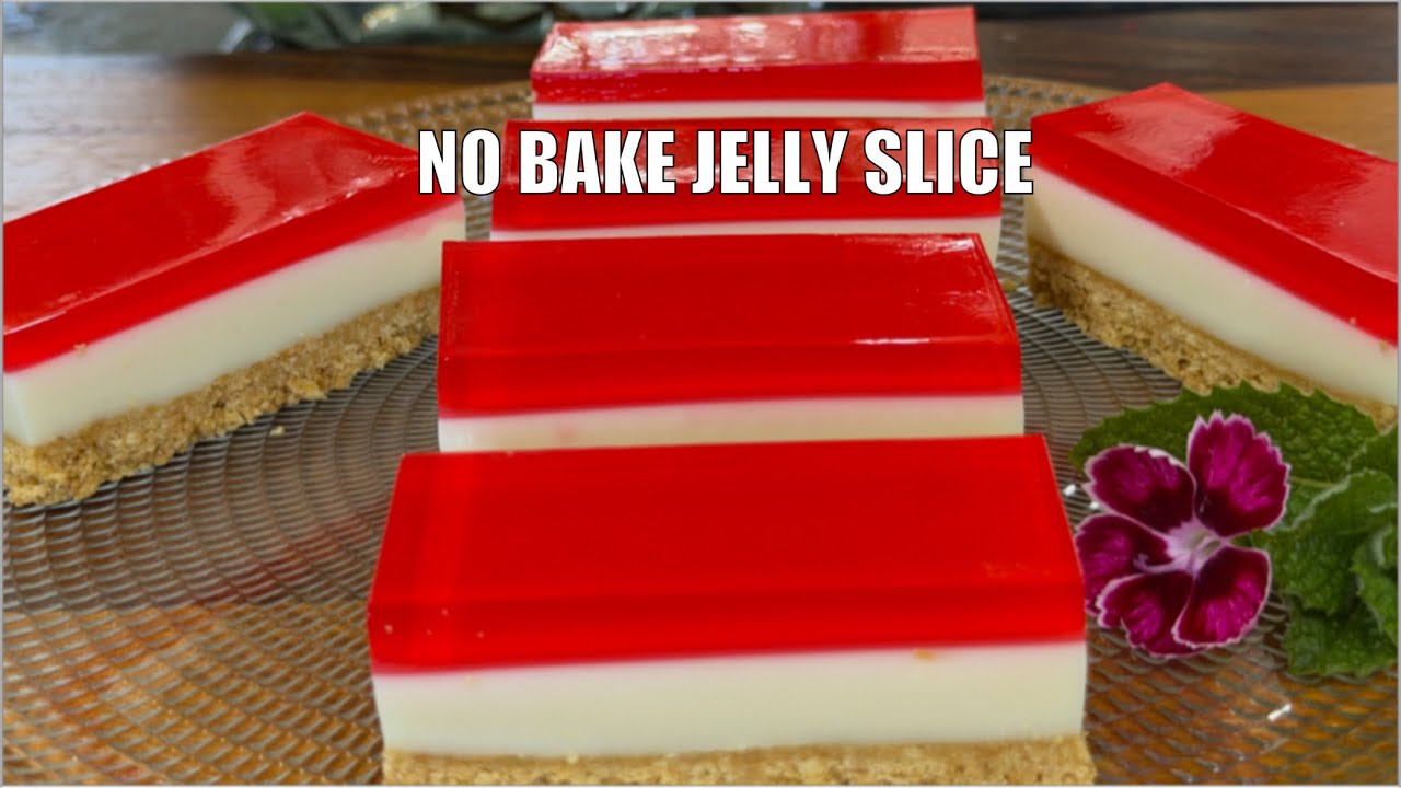 No-Bake Jelly Slice | Easy Summer Dessert for Hot Days