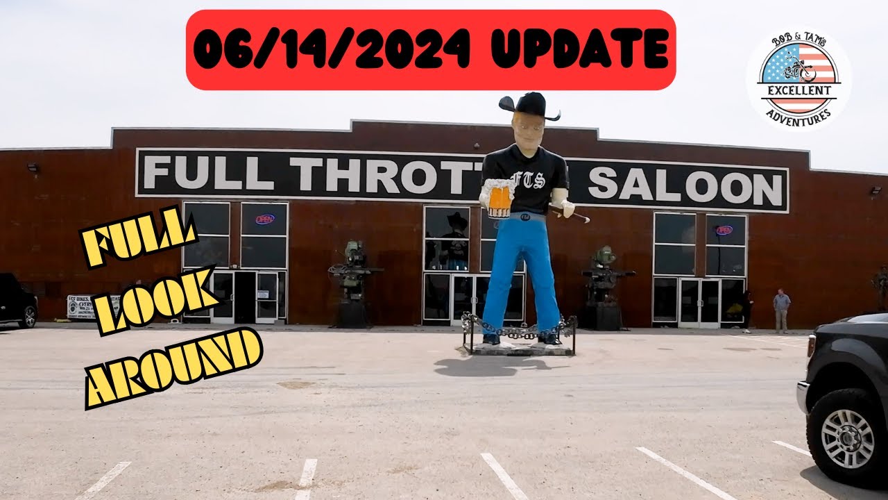 Updates On Full Throttle Saloon 84th Sturgis Motorcycle Rally 2024