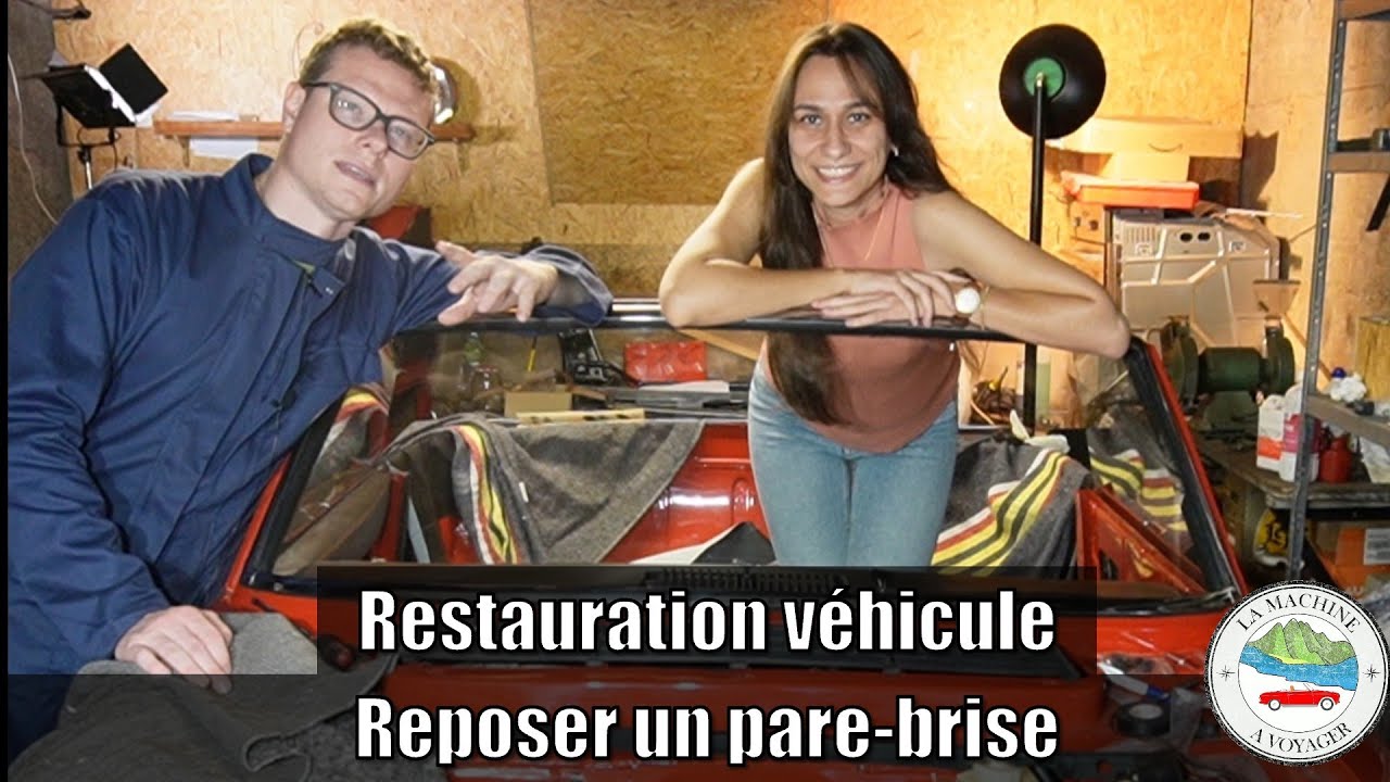 LMAV Ep23 repose d un pare-brise avec une corde