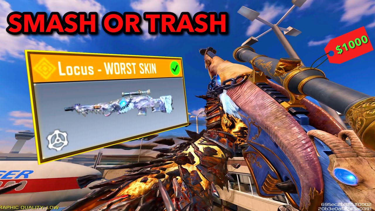 Buying The WORST Locus Skin In Codm (Was It Worth It?)