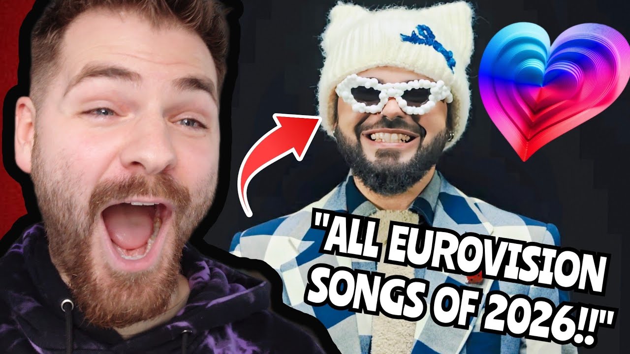 ALL EUROVISION 2026 SONGS!! (FIRST TIME REACTION!)