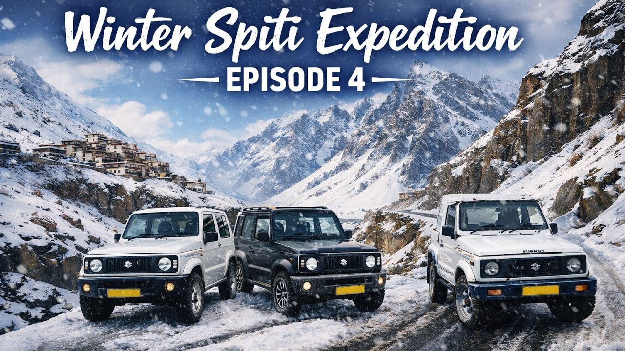 Winter Spiti Expedition ❄️ | Episode 4 | Langza – Hikkim – Komic (World’s Highest Villages)