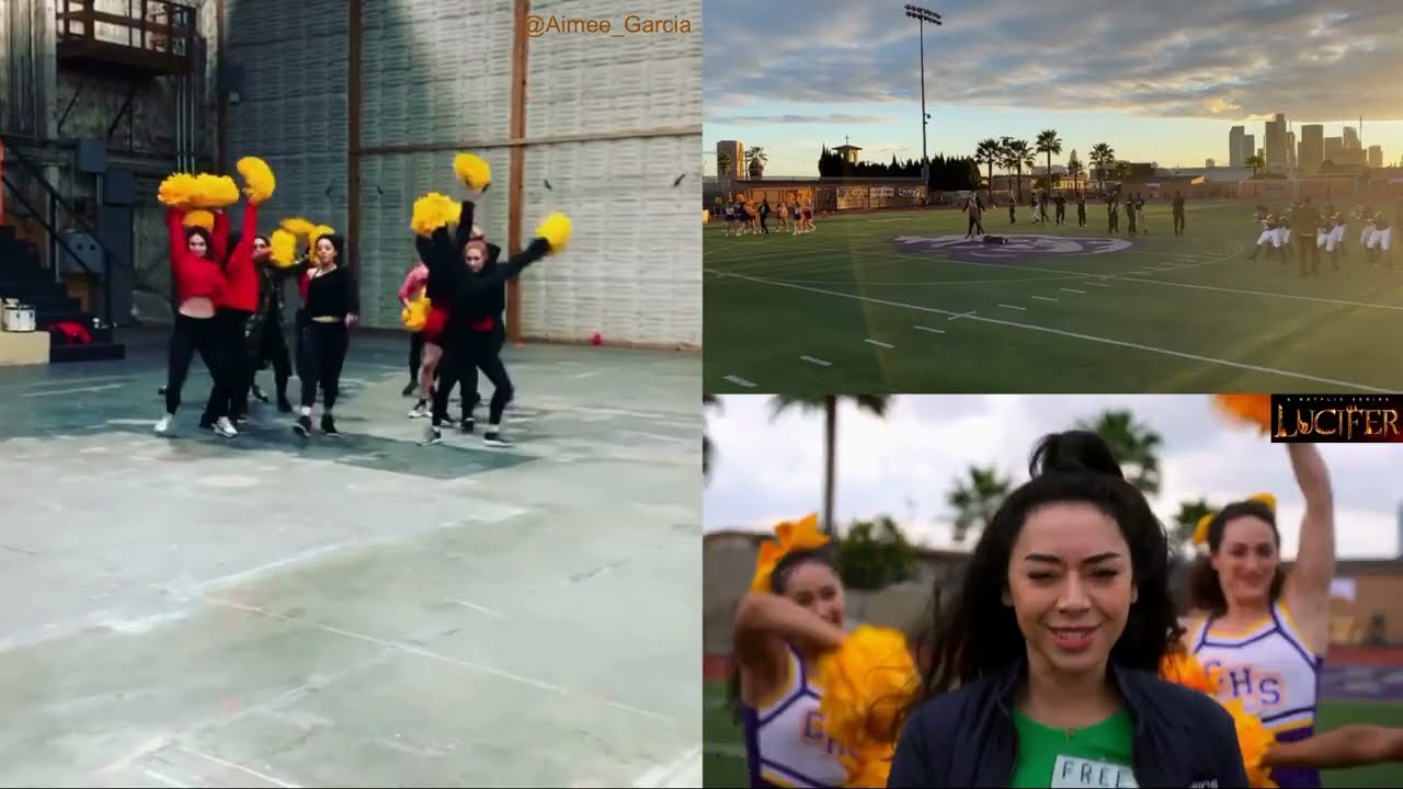 Lucifer (TV show) S05E10 – musical dance rehearsal and final synchronization