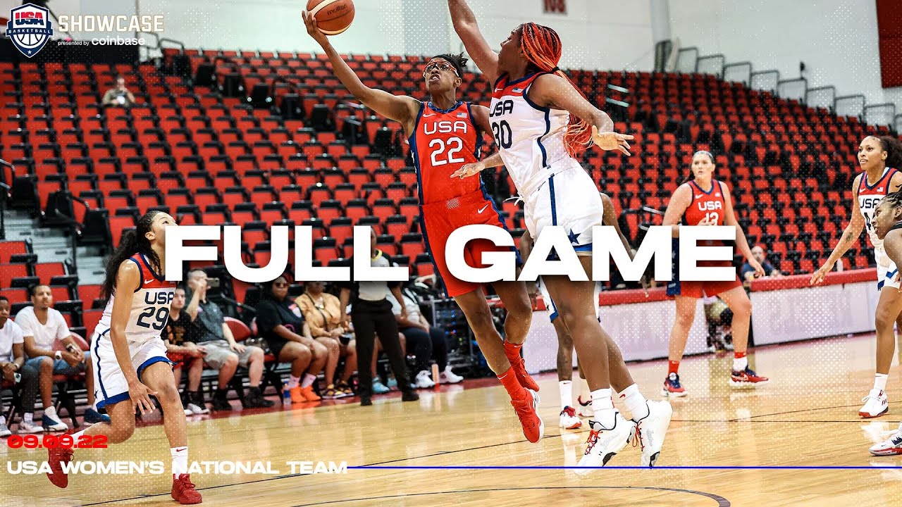 USA Basketball Showcase: Red vs White Scrimmage // FULL Game