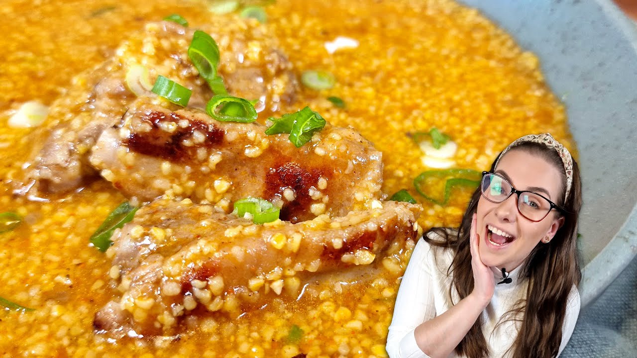 Rende muito! CANJIQUINHA, receita para o frio! Quirerinha com costelinha de porco.