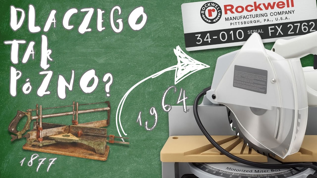Dlaczego elektryczną ukośnicę wynaleziono tak późno?