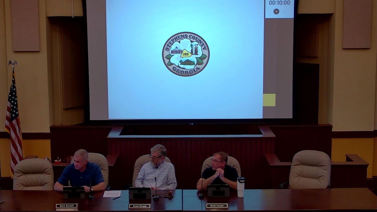 03.03.2026 Stephens County Planning Commissioners live Stream