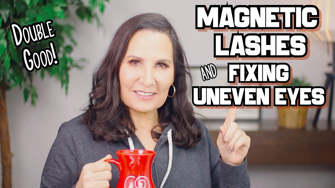 Magnetic Lashes AND Fixing Uneven Eyes!