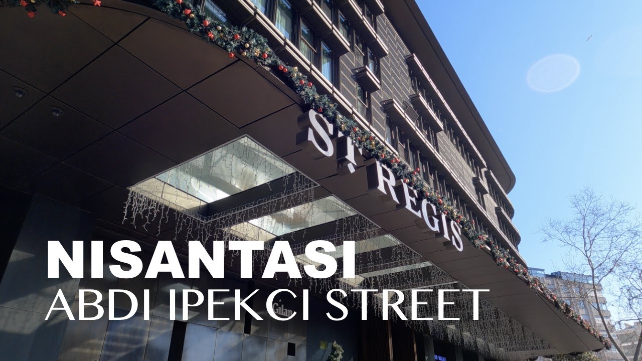 Abdi Ipekçi street walking tour in Nişantaşı, the most luxurious neighbourhood in Istanbul