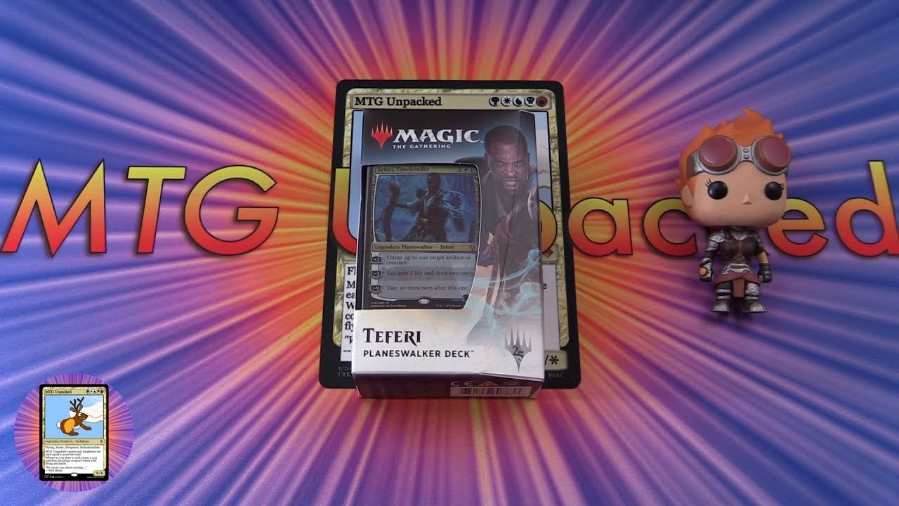 Dominaria Teferi Planeswalker Deck unboxing