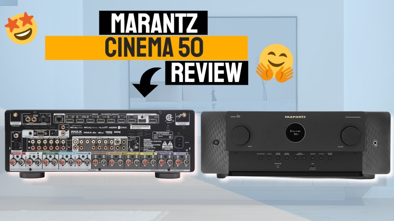 Marantz CINEMA 50 AV Receiver Review | Best 9.4 Channel Home Theater Receiver For 2025