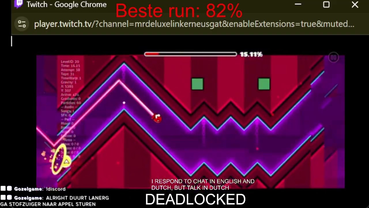 (VOD) Deadlocked, maar appelkaas opent de discord voor stofzuigers niet