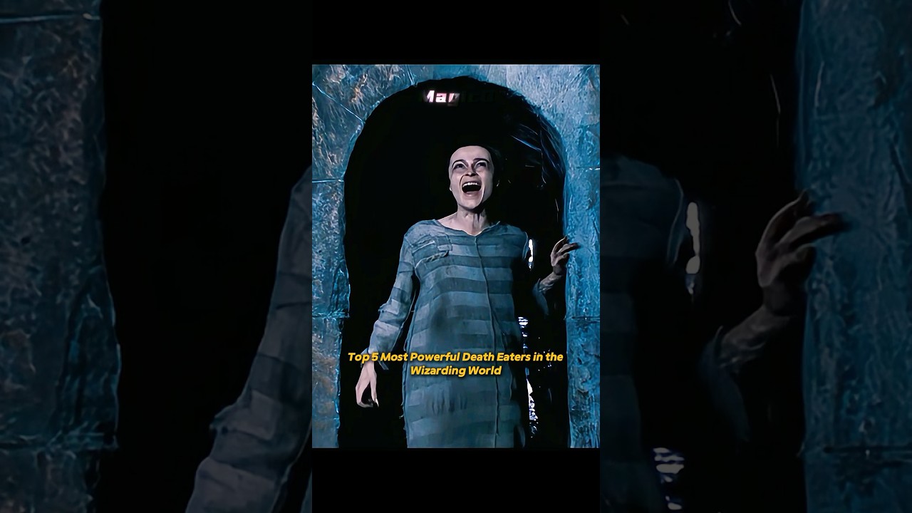 Top 5 most powerful Death Eaters in the wizarding world #harrypotter #potterhead #harrypotterfan