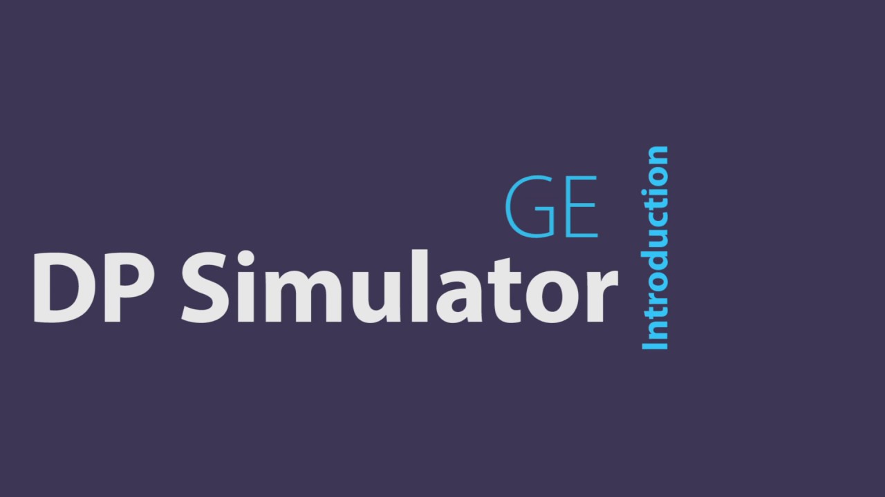 Offshore GE DP Simulator Quick Tour