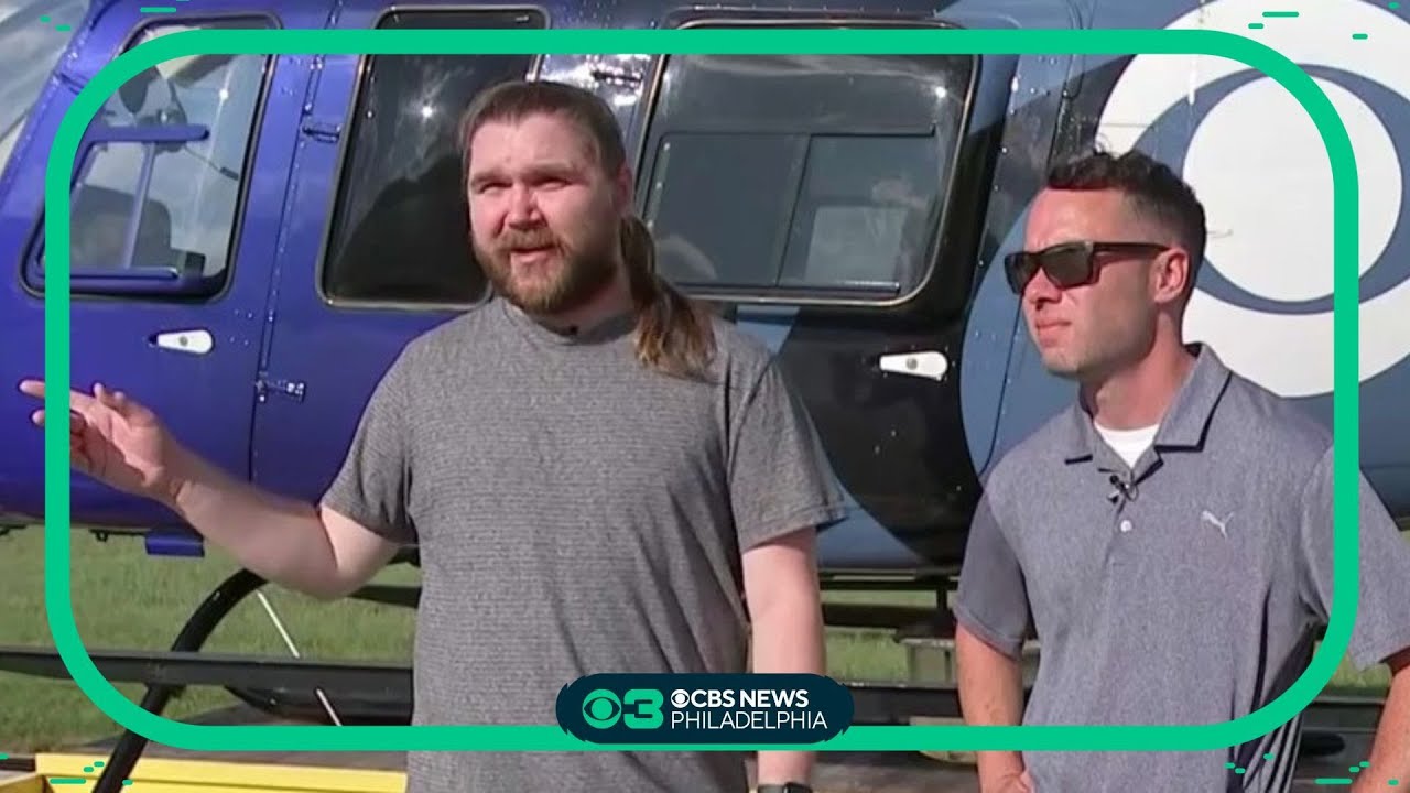 CBS News Philadelphia's chopper crew details moments Danelo Cavalcante was captured