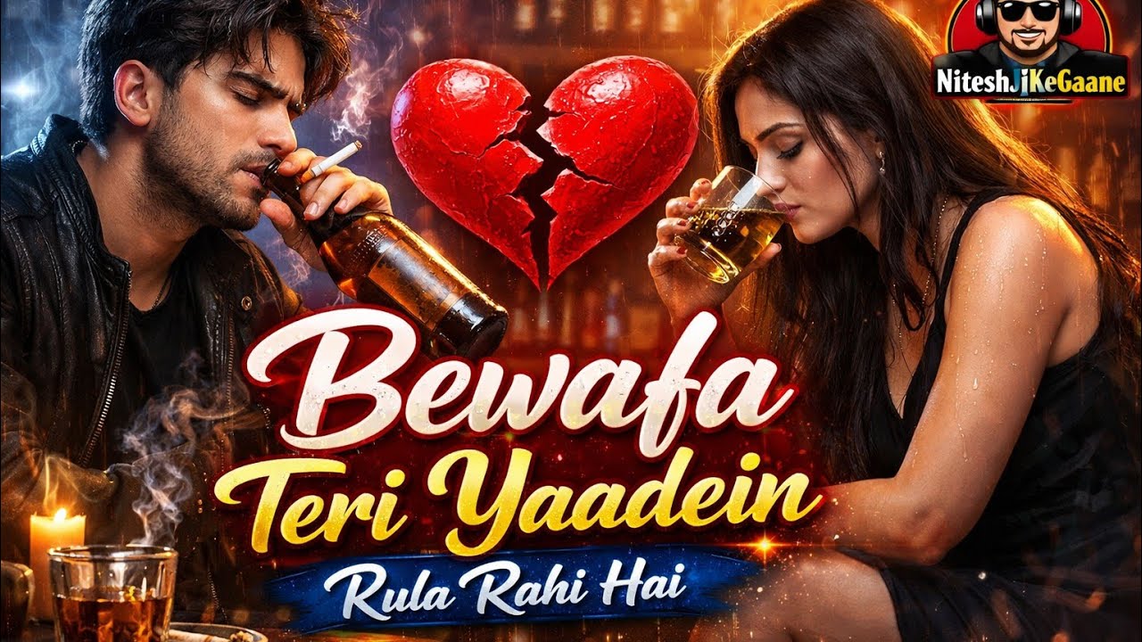 Bewafa Teri Yaadein Rula Rahi Hai 💔🥺🥀 | Heart Touching Song 2026 | Breakup Song | NiteshJiKeGaane
