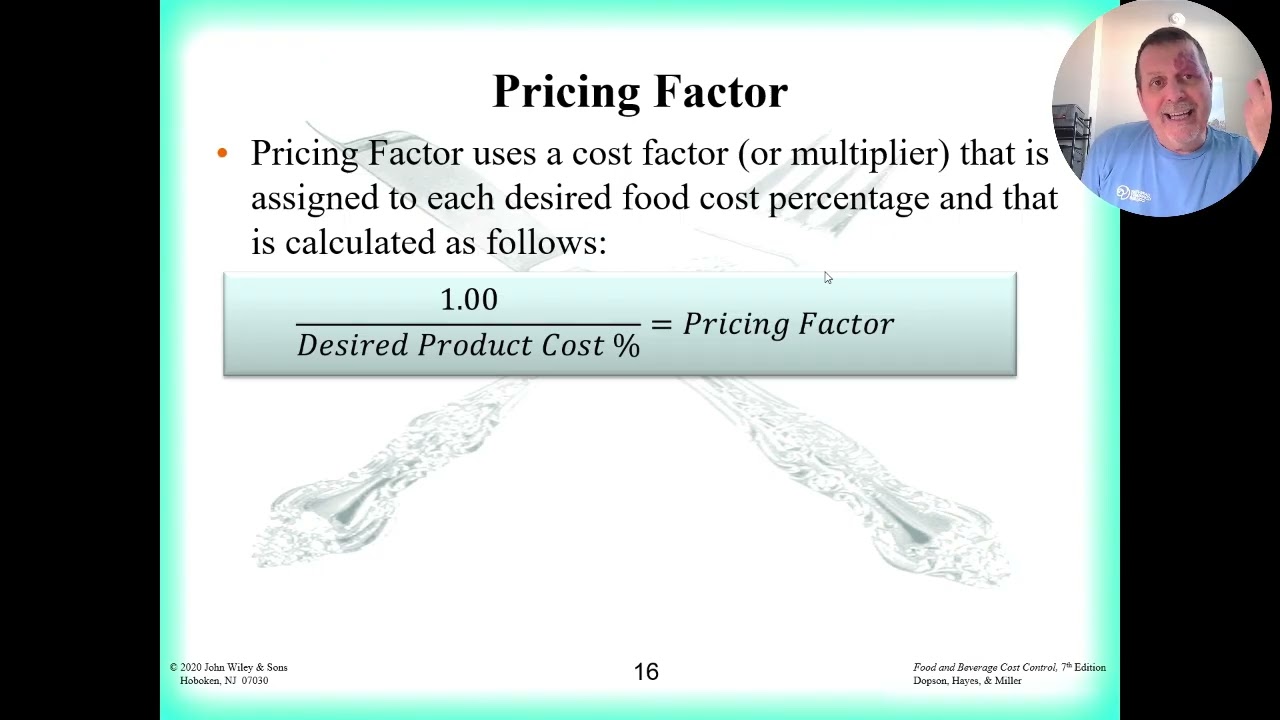 Pricing the menu HRM220(I01)2026SP
