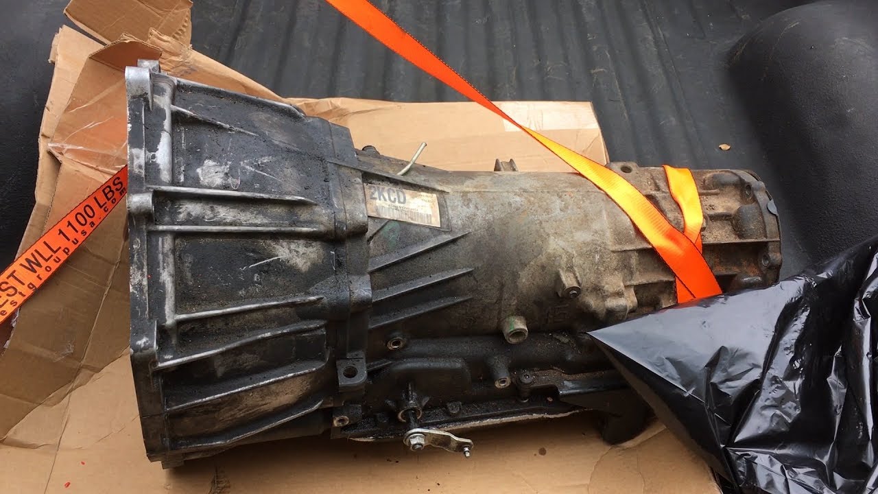 Remove 4L60-E Transmission 2002 Chevy Tahoe 5.3