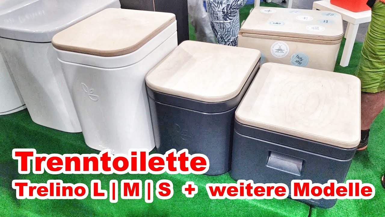 Trenntoilette Trelino S, M, L | Trockentrenntoilette im Wohnwagen, Van | Messe Caravan Salon 2021
