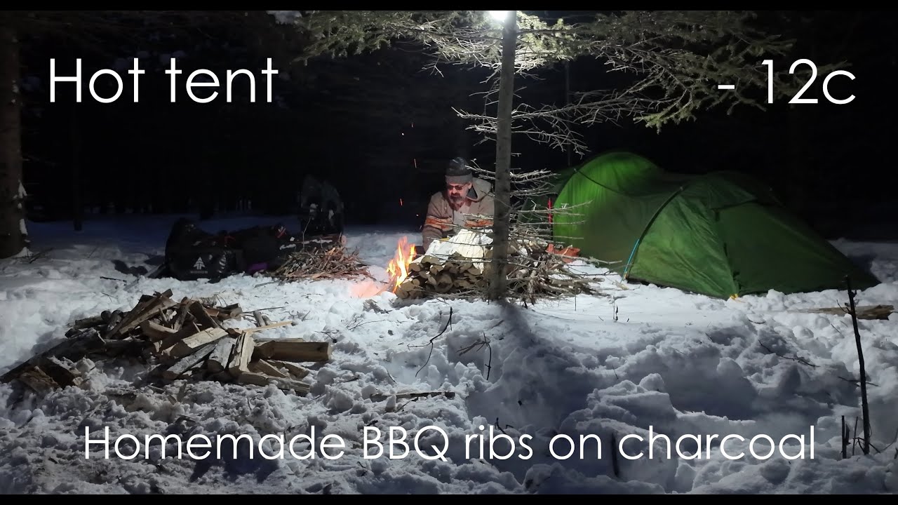 What If You Could Have a PERFECT BBQ on a Winter Camping Trip