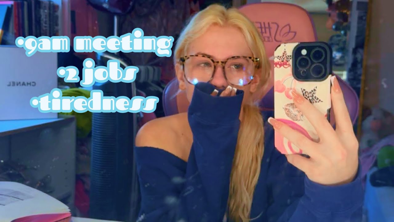 9am meeting, 2 jobs, and zero energy | Hailey Reese