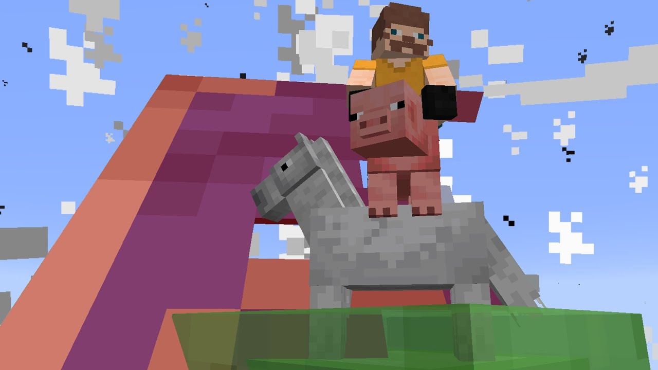 Подписчики управляют моим миром в Minecraft