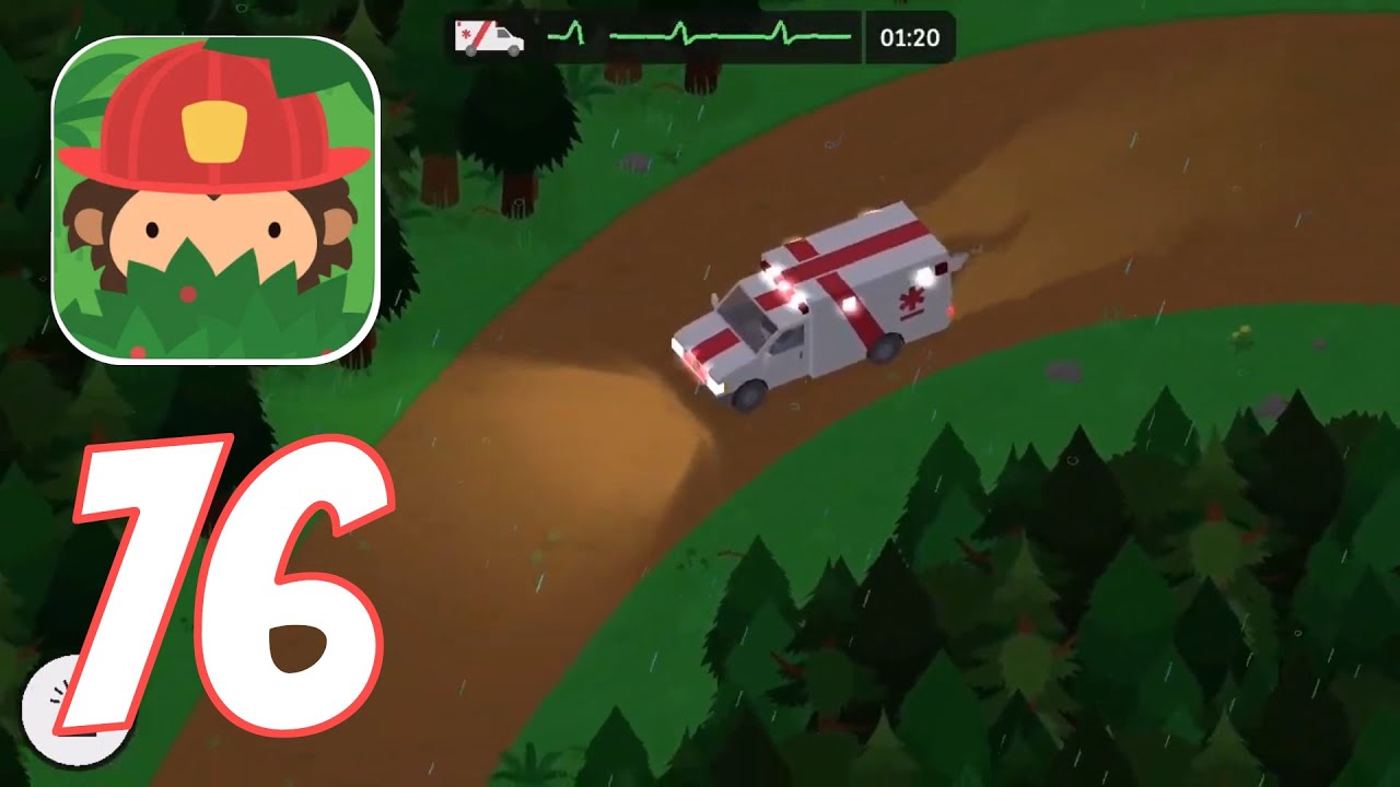 CONDUCTOR DE AMBULANCIA - Sneaky Sasquatch #76 Gameplay Walkthrough en Español (Apple Arcade)