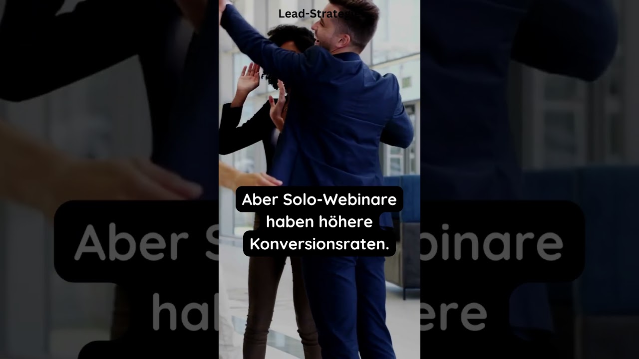 Gastredner oder Solo-Webinar? #shorts
