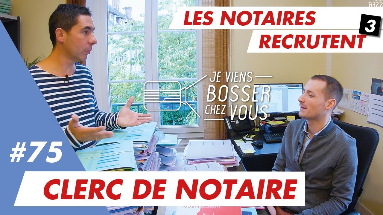 Je deviens clerc de notaire rédacteur avec Kévin !