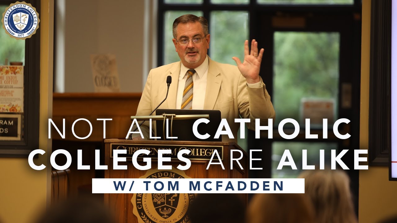 Not All Catholic Colleges Are Alike w/ Vice President for Enrollment Tom McFadden