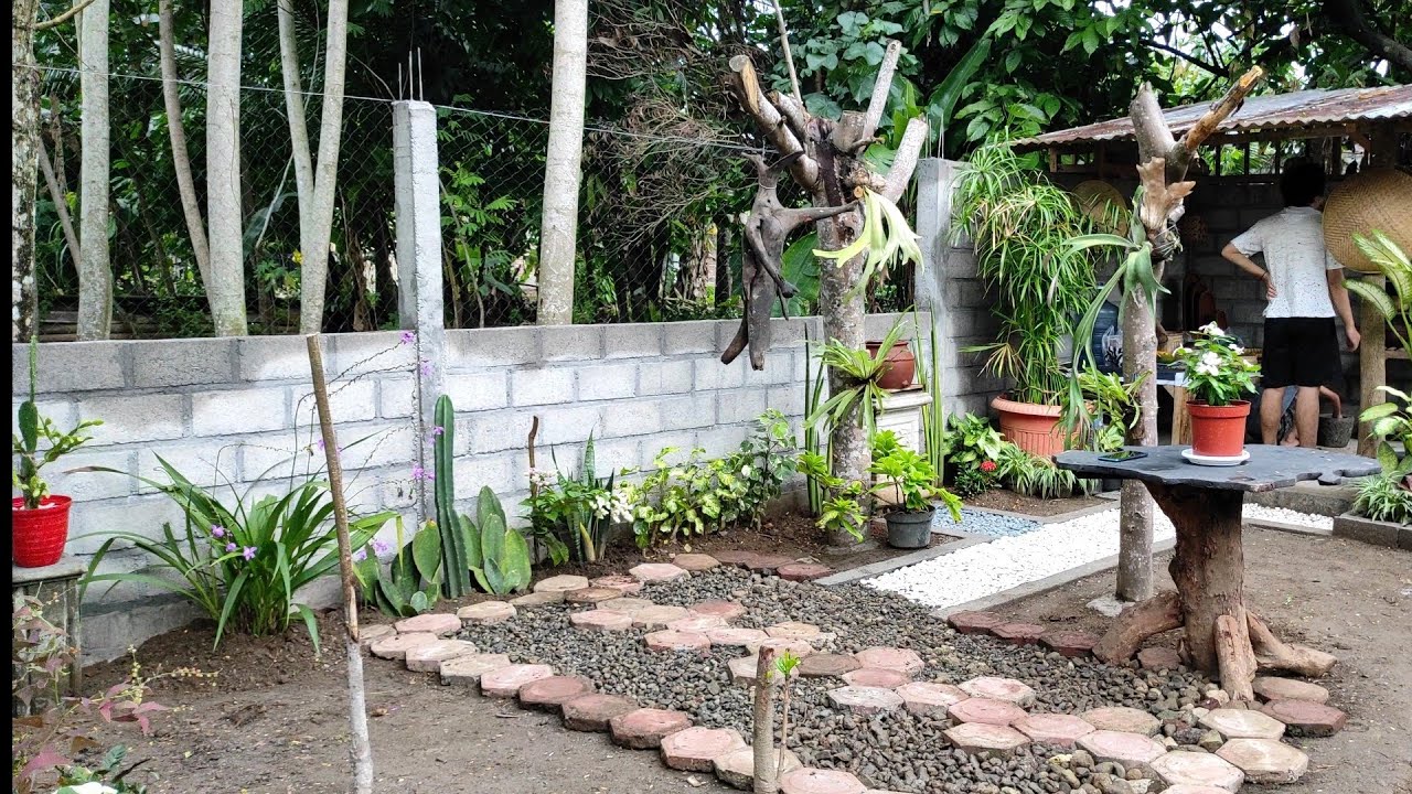 Membuat Taman Sederhana Dan Dapur Terbuka Ala Pedesaan (Part 3)