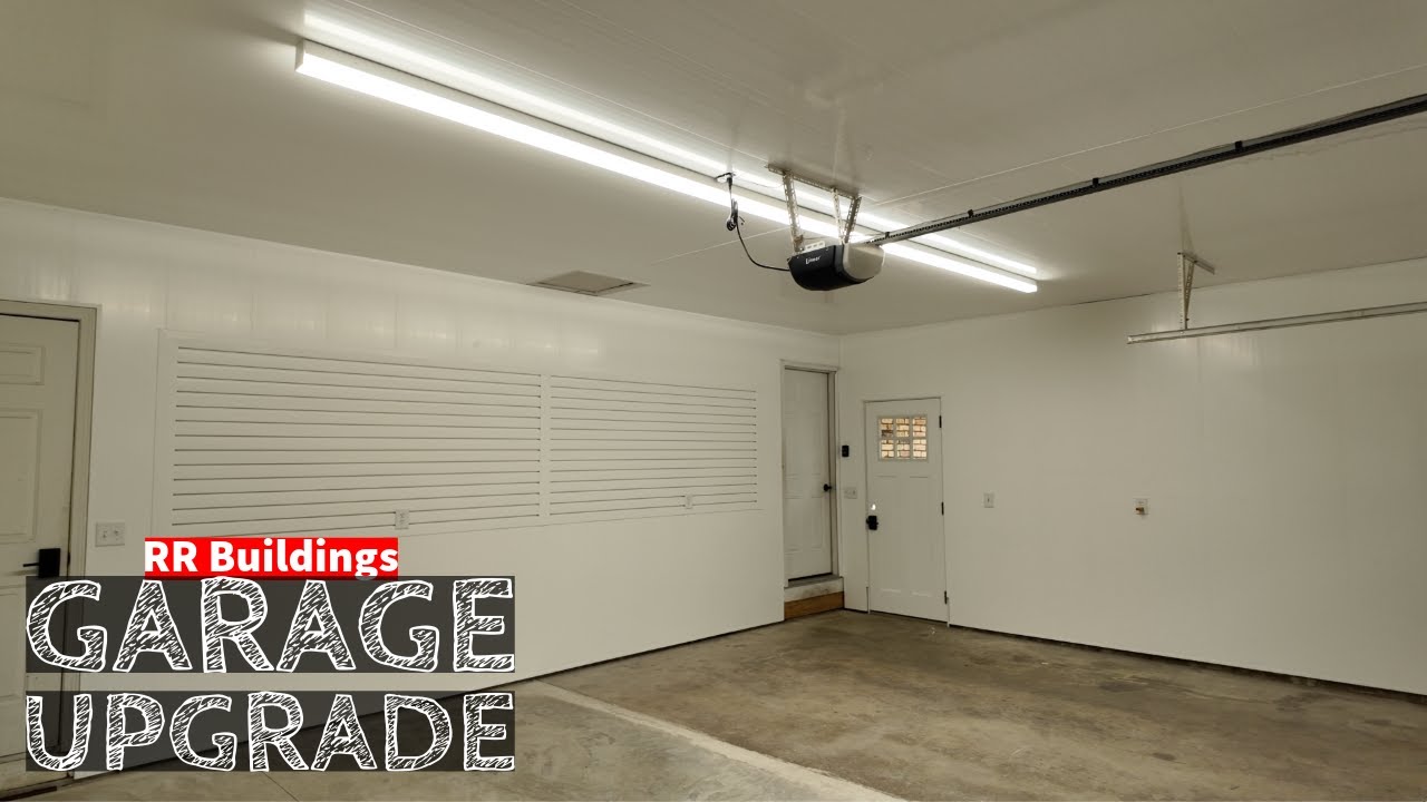 Major Garage Upgrade Start to Finish