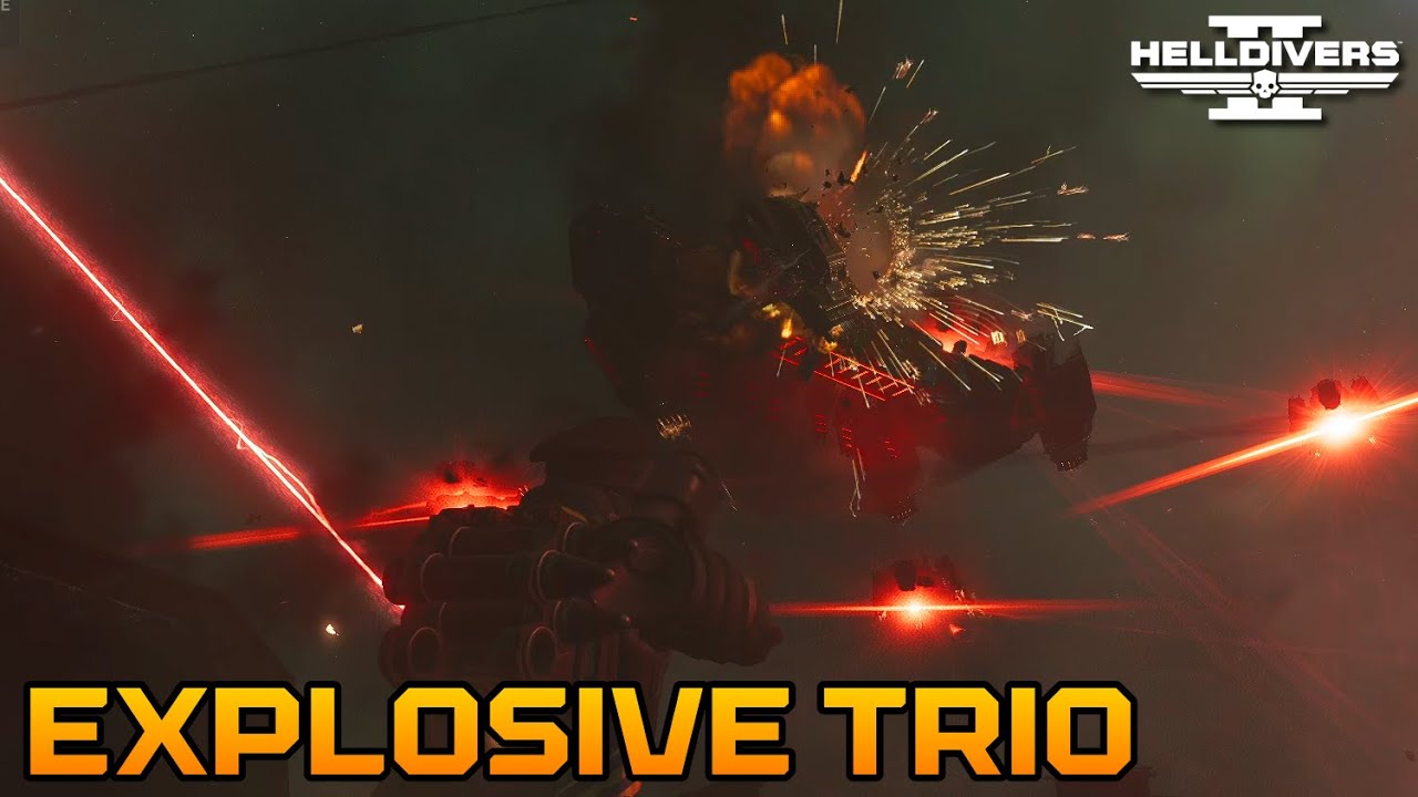 ПОЛНАЯ СНАРЯЖЕНИЕ ВЗРЫВЧАТКИ С КОМАНДОЙ ИЗ ТРЁХ ЧЕЛОВЕК | Helldivers 2