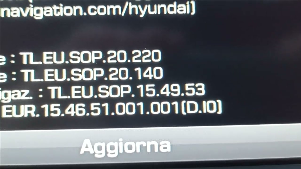 Aggiornamento OTT. 2023 per Hyundai Tucson 2015 / 2017 video tutorial