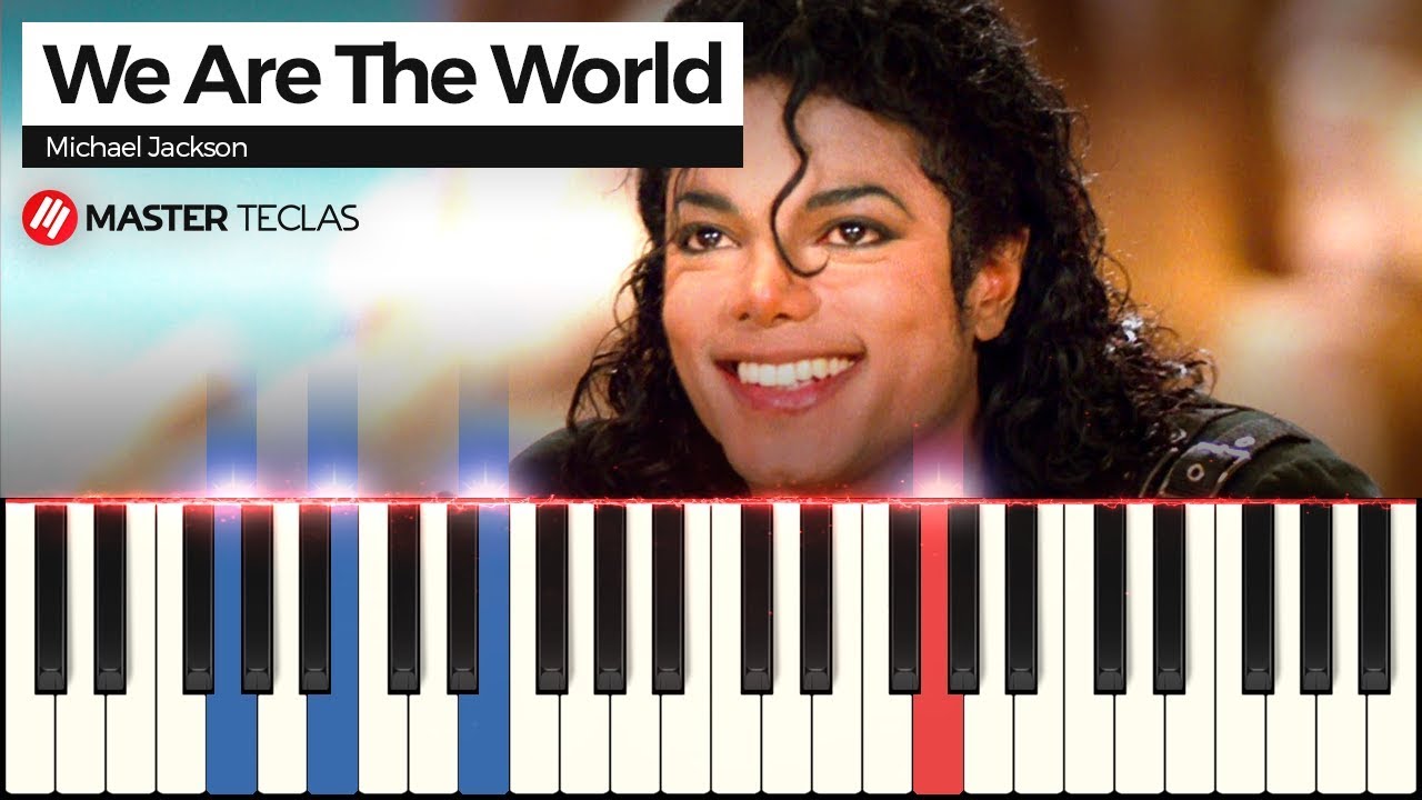 We Are The World - Michael Jackson | Piano Tutorial + Partitura
