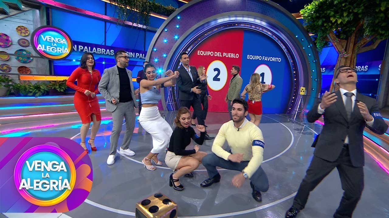 ¡Se pusieron las pilas para ganar puntos este martes en el Sin Palabras! | Venga La Alegría